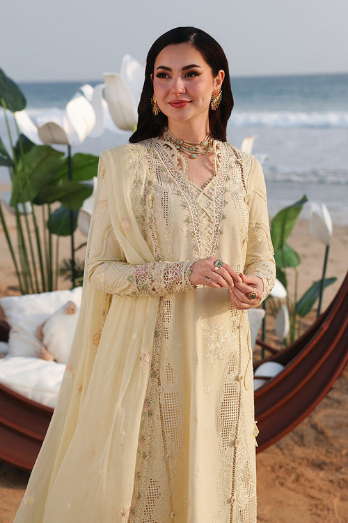 Qalamkar - SA-03 SAFA - Sahil Luxury Lawn'26 - ( QAL-0280 )