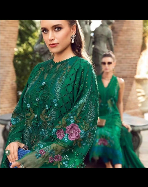 Maria B Luxury Lawn Edition'24 - Stunning
Outfit. (MRB-0005)