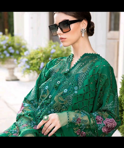 Maria B Luxury Lawn Edition'24 - Stunning
Outfit. (MRB-0005)