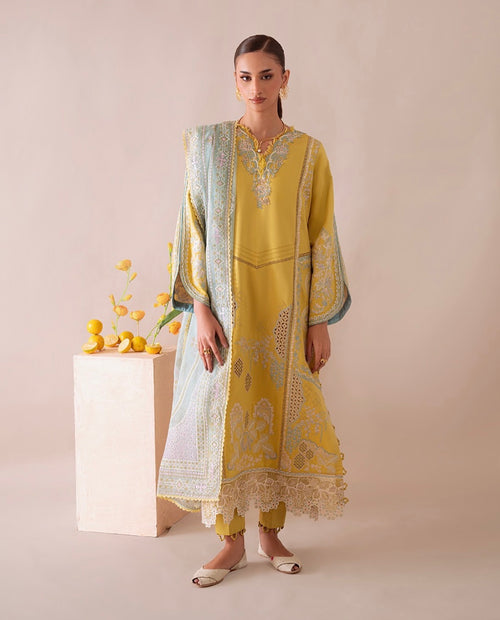 ALIYANA’S - MEHRA - MIRAAL EMBROIDERY VISCOSE’ 25 - (ALY - 0058)