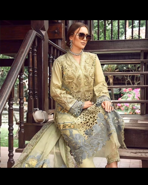 MARIA B Luxury Lawn! Elegant. (MRB-0003)