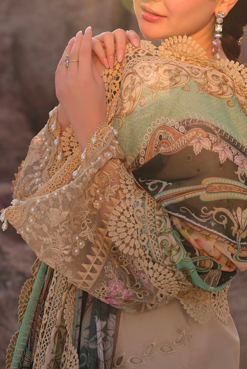 AYZAL-(IMZ-0073) HANIA LUXURY LAWN✨