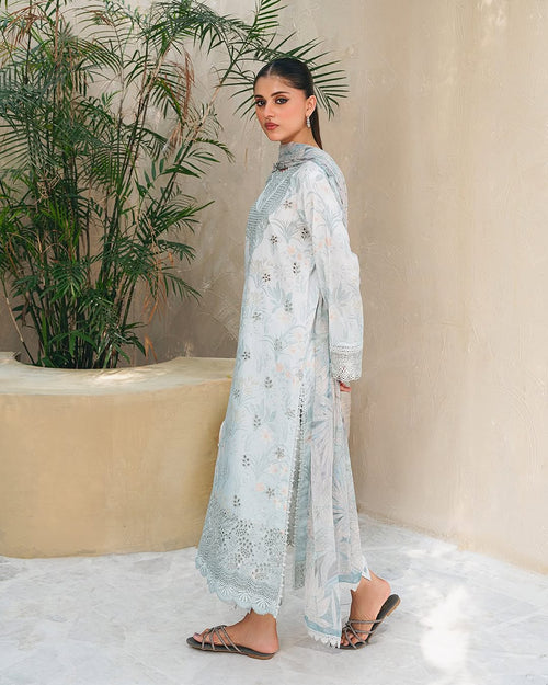 ALIYANAS - DILARA CHIKANKARI PRINTED EMBROIDERED (ALY-0029)