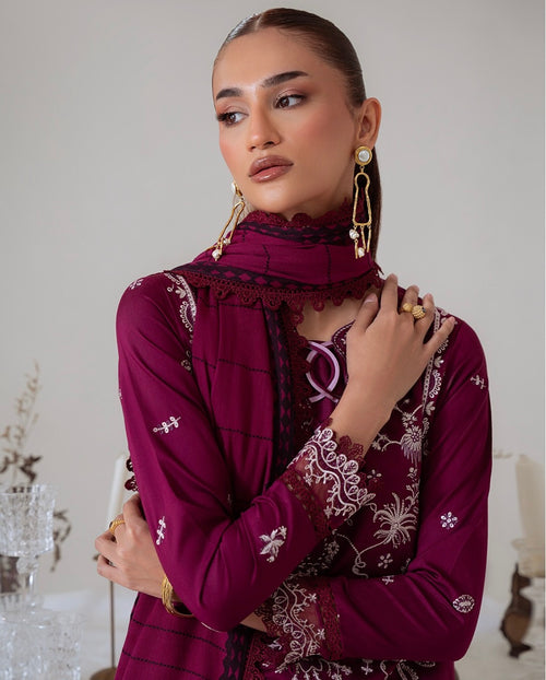 ALIYANA’S - AFSHEEN - MIRAAL - EMBROIDERY - VISCOSE’ 25 - ( ALY-0065 )