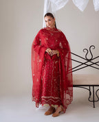 ALIYANA’S - SEHR - MIRAAL EMBROIDERED VISCOSE’ 25 - ( ALY-0062 )