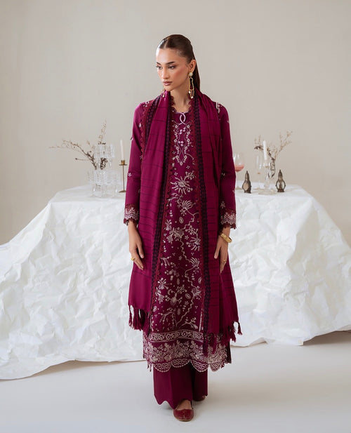 ALIYANA’S - AFSHEEN - MIRAAL - EMBROIDERY - VISCOSE’ 25 - ( ALY-0065 )