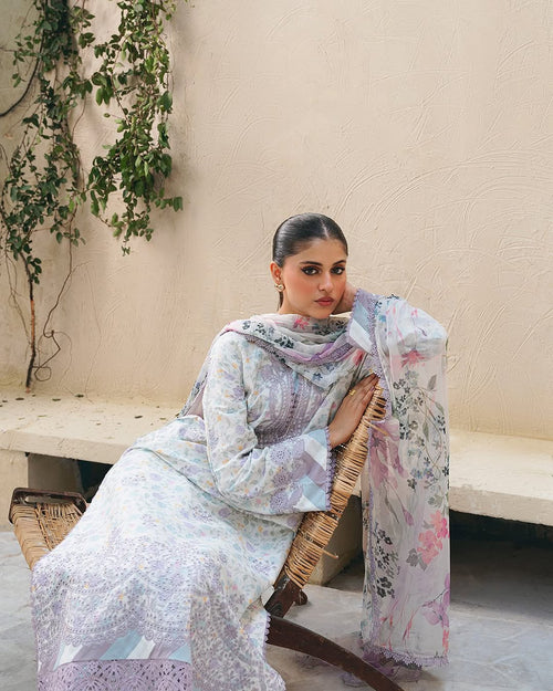 ALIYANAS - LINA CHIKANKARI PRINTED EMBROIDERED (ALY-0028)