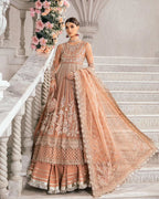 MARIA B MBROIDERED WITH FULL LINING (MRB-0012)