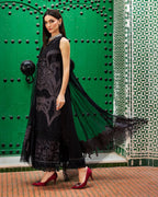 3 Piece Stitched Embroidered Lawn Suit (MRB-0025)