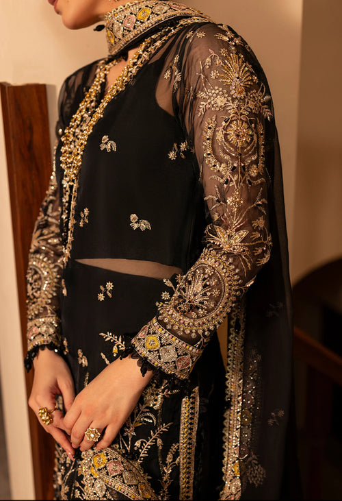 BLACK FORMAL DRESS - (ALI-0003)