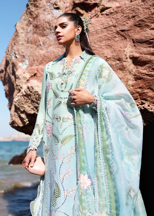 Saira Shakira - Tali - 3 - B - Luxury Lawn 26' - ( SHA - 0037 )