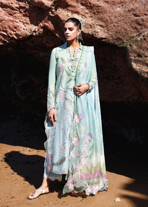 Saira Shakira - Tali - 3 - B - Luxury Lawn 26' - ( SHA - 0037 )