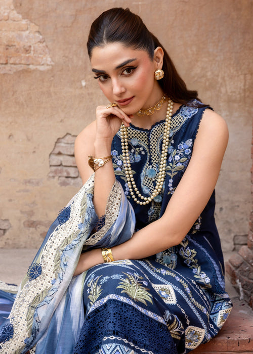 Saira Shakira - Runa - 8 - B - Luxury Lawn 26' - ( SHA - 0035 )