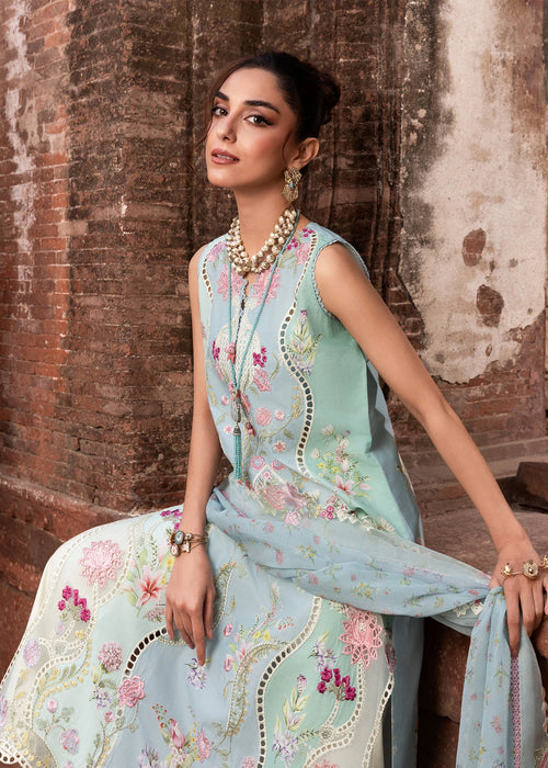 Saira Shakira - Faye - 7 - B - Luxury Lawn 26' - ( SHA - 0023 )