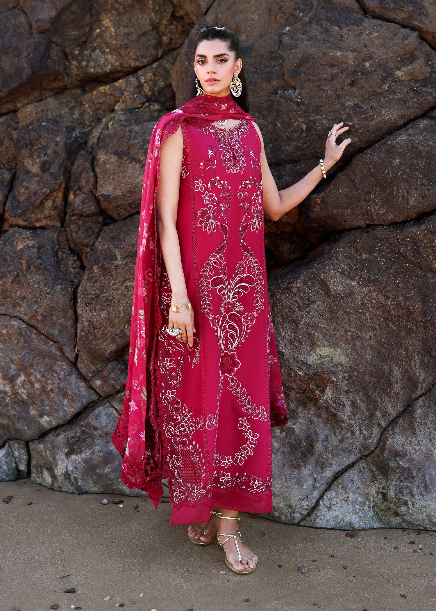 Saira Shakira - Ophelia - 4 - A - Luxury Lawn 26' - ( SHA - 0025