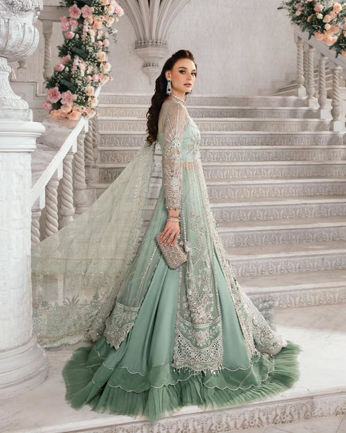 MARIA B MBROIDERED WITH FULL LINING (MRB-0016)