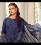 Maria B Luxury Lawn Edition'24 ! Stunning Outfit (MRB-0006)