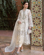 3 Piece Stitched Embroidered Organza Suit (MRB-0039)