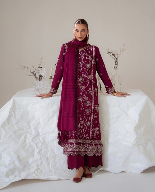 ALIYANA’S - AFSHEEN - MIRAAL - EMBROIDERY - VISCOSE’ 25 - ( ALY-0065 )