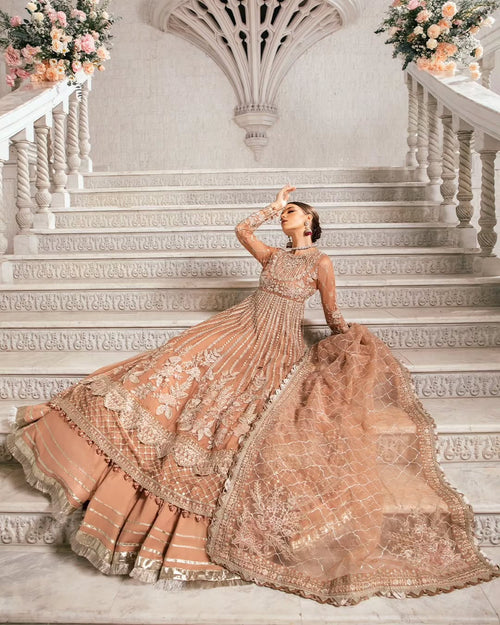 MARIA B MBROIDERED WITH FULL LINING (MRB-0012)