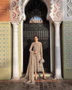 3 Piece Stitched Embroidered Lawn Suit (MRB-0042)