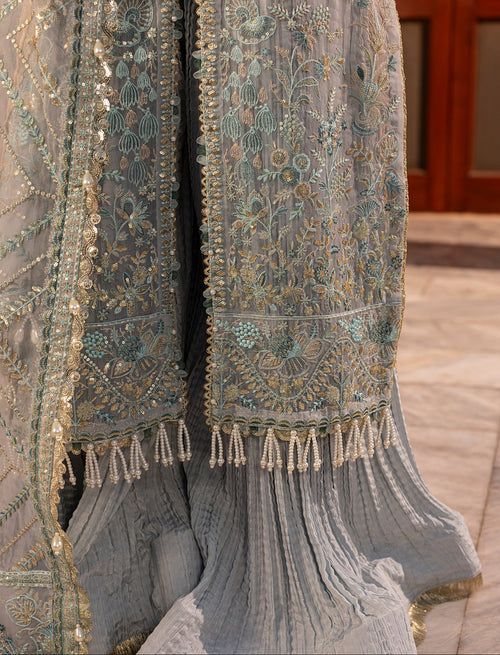 AQUA FORMAL DRESS - (ALI-0002)