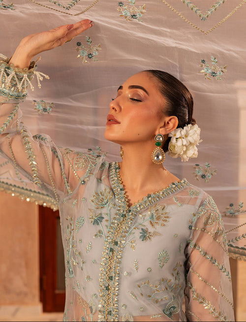 AQUA FORMAL DRESS - (ALI-0002)