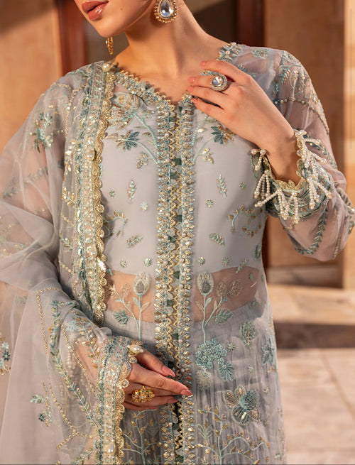 AQUA FORMAL DRESS - (ALI-0002)