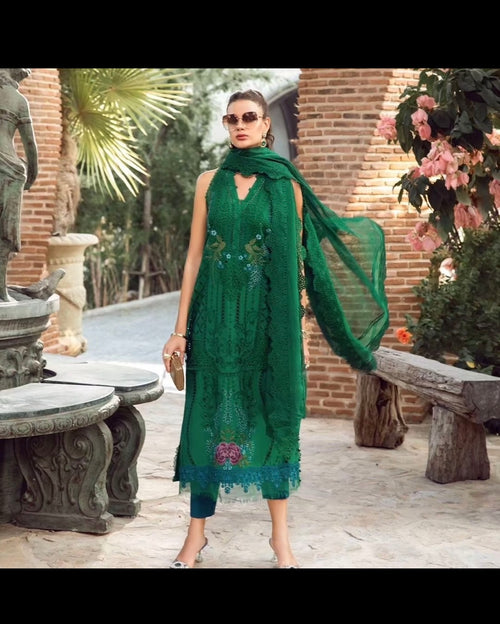 Maria B Luxury Lawn Edition'24 - Stunning
Outfit. (MRB-0005)