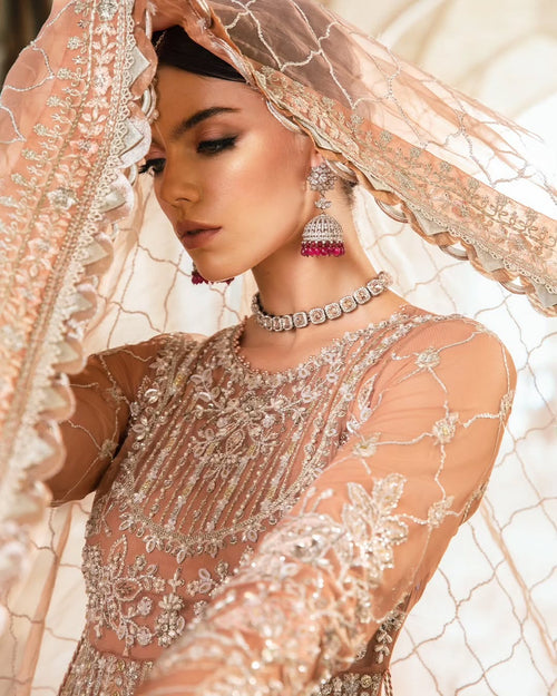 MARIA B MBROIDERED WITH FULL LINING (MRB-0012)