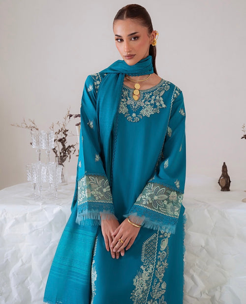 ALIYANA’S - NEHAL - MIRAAL EMBROIDERY VISCOSE’ 25 - (ALY - 0060)