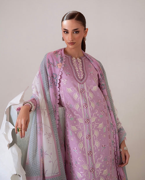 ALIYANA’S - MAHVEEN - MIRAAL EMBROIDERY VISCOSE’ 25 - (ALY - 0059)