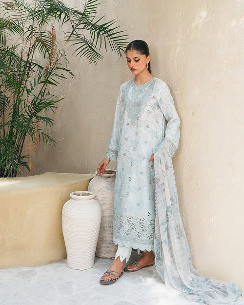 ALIYANAS - DILARA CHIKANKARI PRINTED EMBROIDERED (ALY-0029)