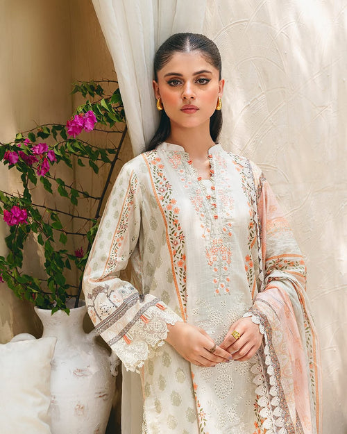 ALIYANA'S - NEHIR PRINTED EMBROIDERED - (ALY-0027)