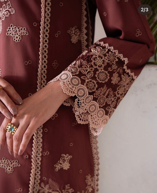 ALIYANA’S - ZARRAH - MIRAAL EMBROIDERY VISCOSE’ 25 - (ALY - 0066)