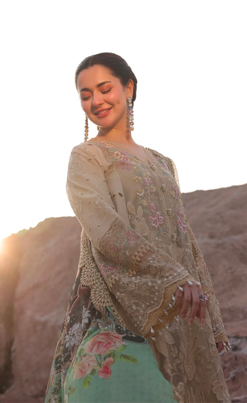 AYZAL-(IMZ-0073) HANIA LUXURY LAWN✨