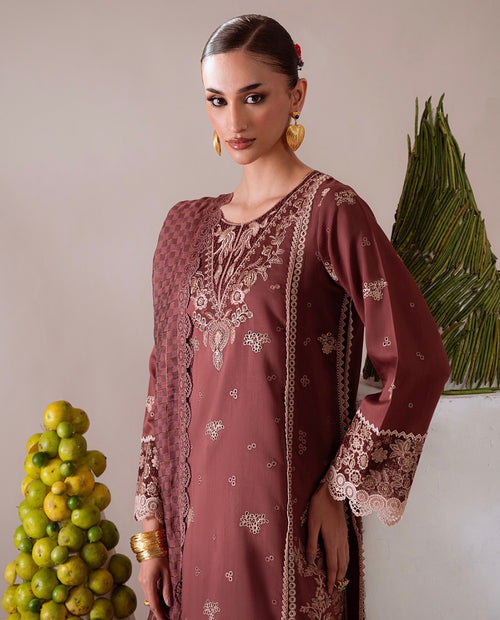 ALIYANA’S - ZARRAH - MIRAAL EMBROIDERY VISCOSE’ 25 - (ALY - 0066)