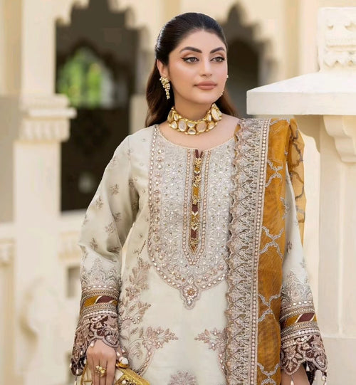 Imrozia Baad-E-Saaba Ready-to-Wear SHEEN - W
Imrozia Premium Baad-e-Saba embroidered ready-to-wear outfits embody timeless elegance with intricate embroidery that captures the essence of a morning breeze (IMZ-0024)