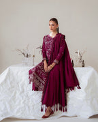 ALIYANA’S - AFSHEEN - MIRAAL - EMBROIDERY - VISCOSE’ 25 - ( ALY-0065 )