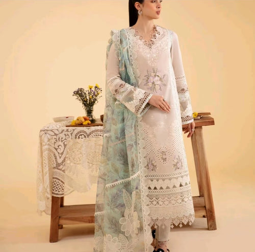 QALAMKAR Qlinekari LAWN'24 - Aysel - EMBROIDERED (QAL-0022)