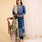 QLINEKARI PRINTED LAWN ZEL (QAL-0032)