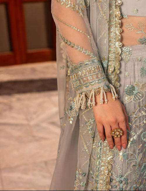 AQUA FORMAL DRESS - (ALI-0002)