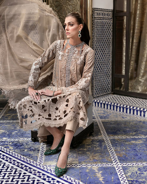 3 Piece Embroidered Lawn Suit
(MRB-0044)