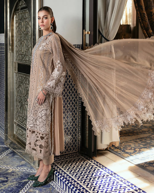 3 Piece Embroidered Lawn Suit
(MRB-0044)