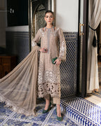 3 Piece Embroidered Lawn Suit
(MRB-0044)