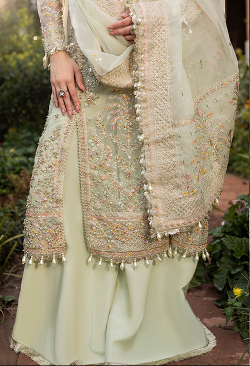 SAGE FORMAL DRESS - (ALI-0004)