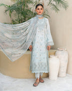 ALIYANAS - DILARA CHIKANKARI PRINTED EMBROIDERED (ALY-0029)