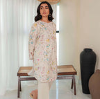 QALAMKAR - Qprints 2PC Shirt & Trouser(QAL-0010)