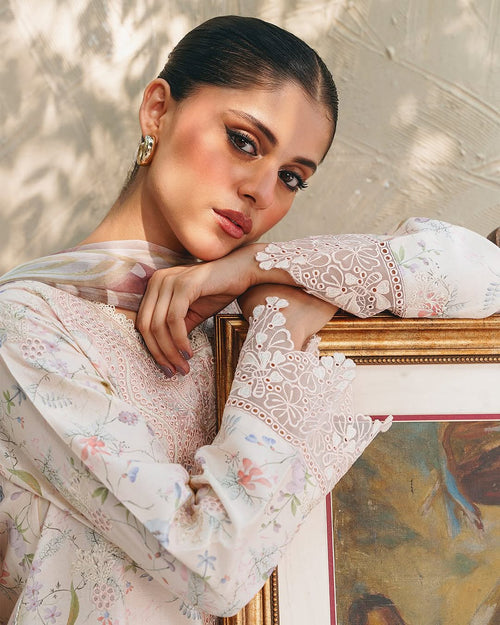 ALIYANAS - EVA CHIKANKARI PRINTED EMBROIDERED (ALY-0030)