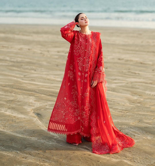 BELLA - SAHIL- LUXURY LAWN'25 ✨️(QAL-0145)